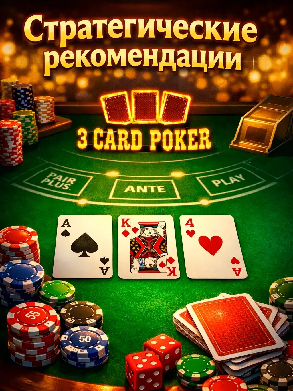 Стратегия игры в 3 Card Poker для эффективных ставок в демо-версии
